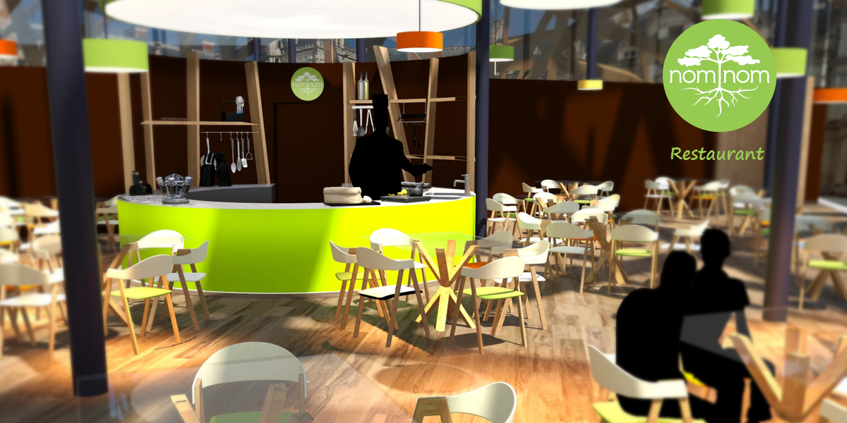 Rendering - Restaurant