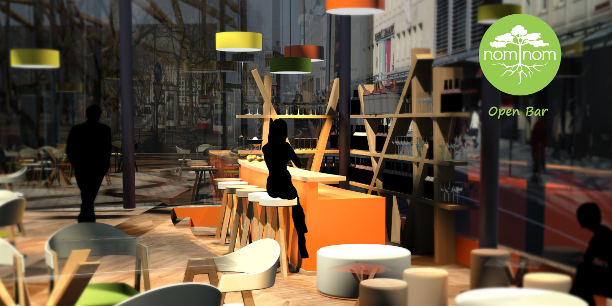 Rendering - Open Bar