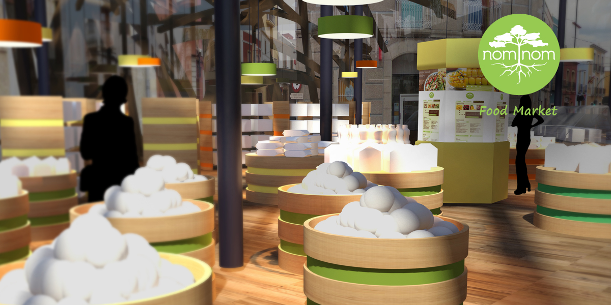 Rendering - Food Market