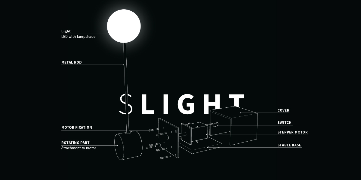 exploded view of slight